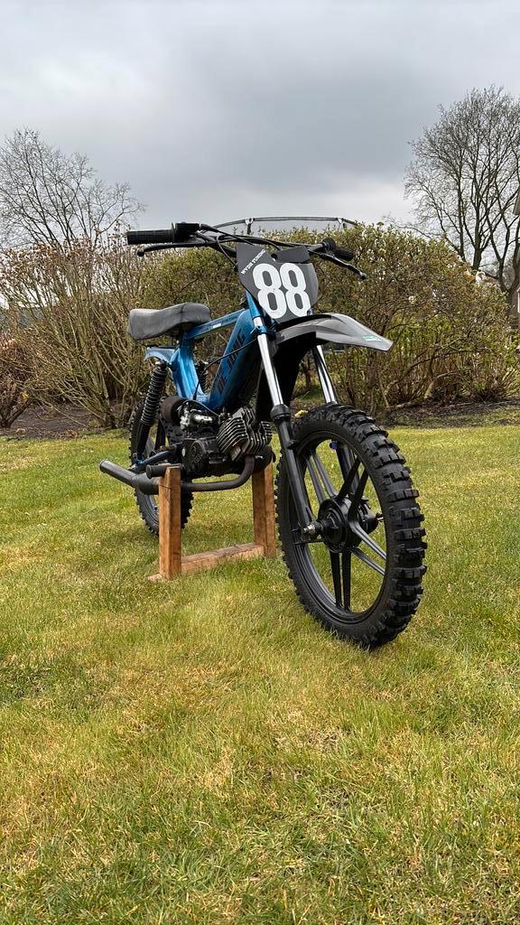 Crosstoms 70cc., Fietsen en Brommers, Brommers | Crossbrommers, Zo goed als nieuw, Overige merken, Ophalen