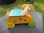 Houten loopwagen konijn, Ophalen of Verzenden, Gebruikt, Rij- of Hobbelspeelgoed