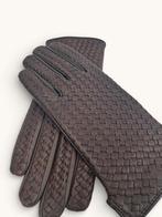 Luxe dames handschoenen van schapenleer met geweven stijl, Ophalen of Verzenden, Nieuw, Maat 36 (S), Handschoenen