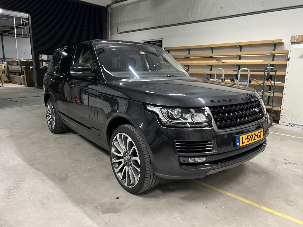 Land Rover Range Rover Vogue Tdv6, Auto's, Land Rover, USB, Zwart, 2993 cc, 258 pk