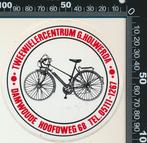 Sticker: Tweewielercentrum Holwerda - Damwoude, Ophalen of Verzenden, Zo goed als nieuw, Bedrijf of Vereniging
