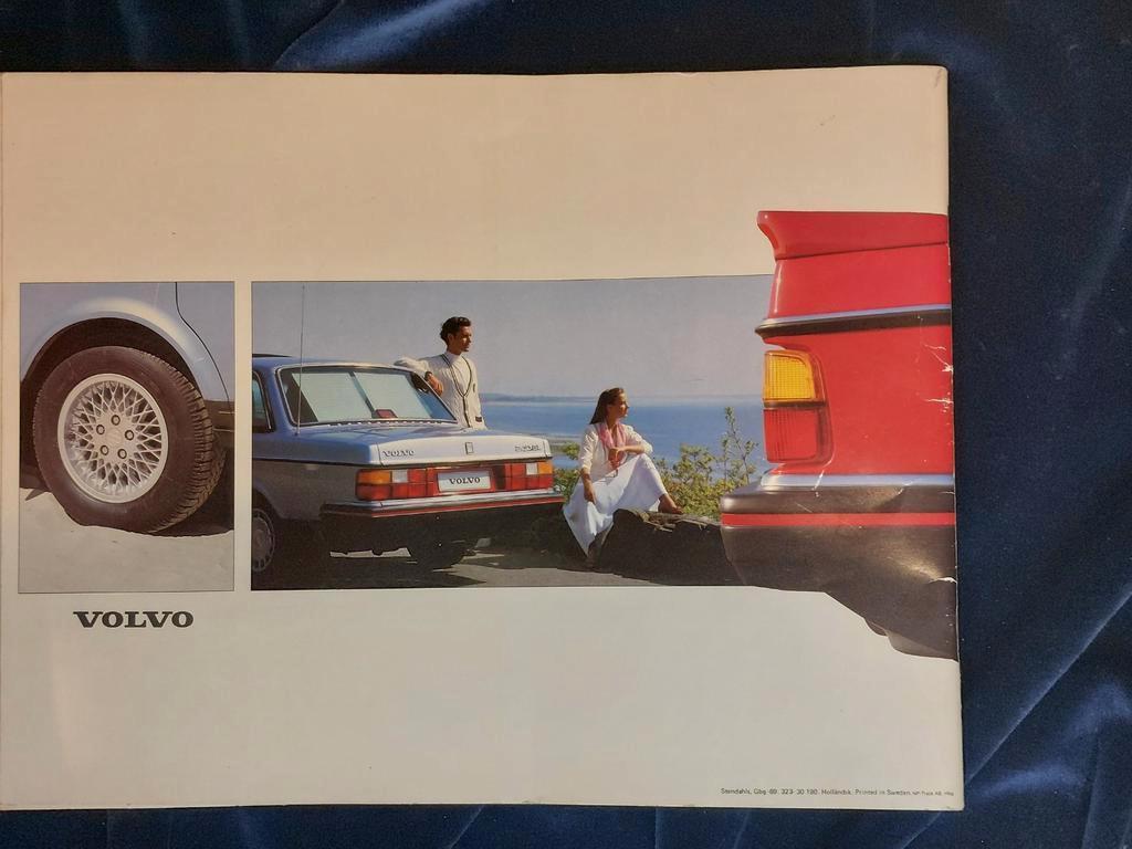 Volvo 240 Accessoire Brochure + Prijslijst 1990, Ophalen of Verzenden, Gelezen, Volvo, Catalogus