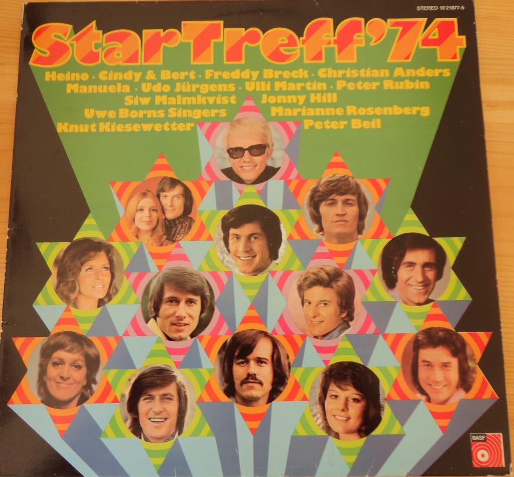 Star-Treff -1974 (LP, Cd's en Dvd's, Vinyl | Overige Vinyl, Ophalen of Verzenden, Gebruikt, 12 inch