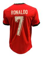 Cristiano Ronaldo Portugal 2024  gesigneerd Thuis Shirt, Verzamelen, Sportartikelen en Voetbal, Buitenlandse clubs, Soccersignings.nl