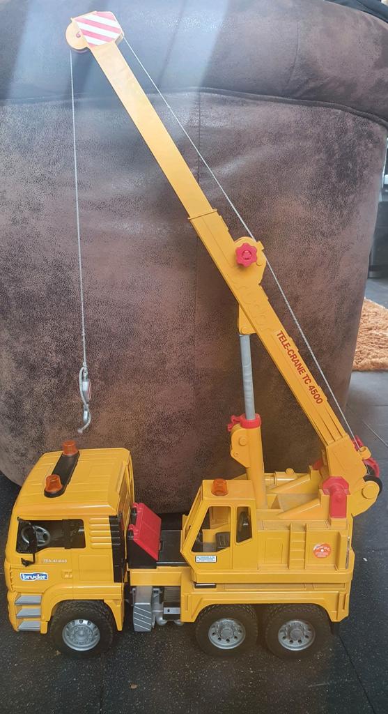 Takelwagen "BRUDER", Ophalen, Gebruikt