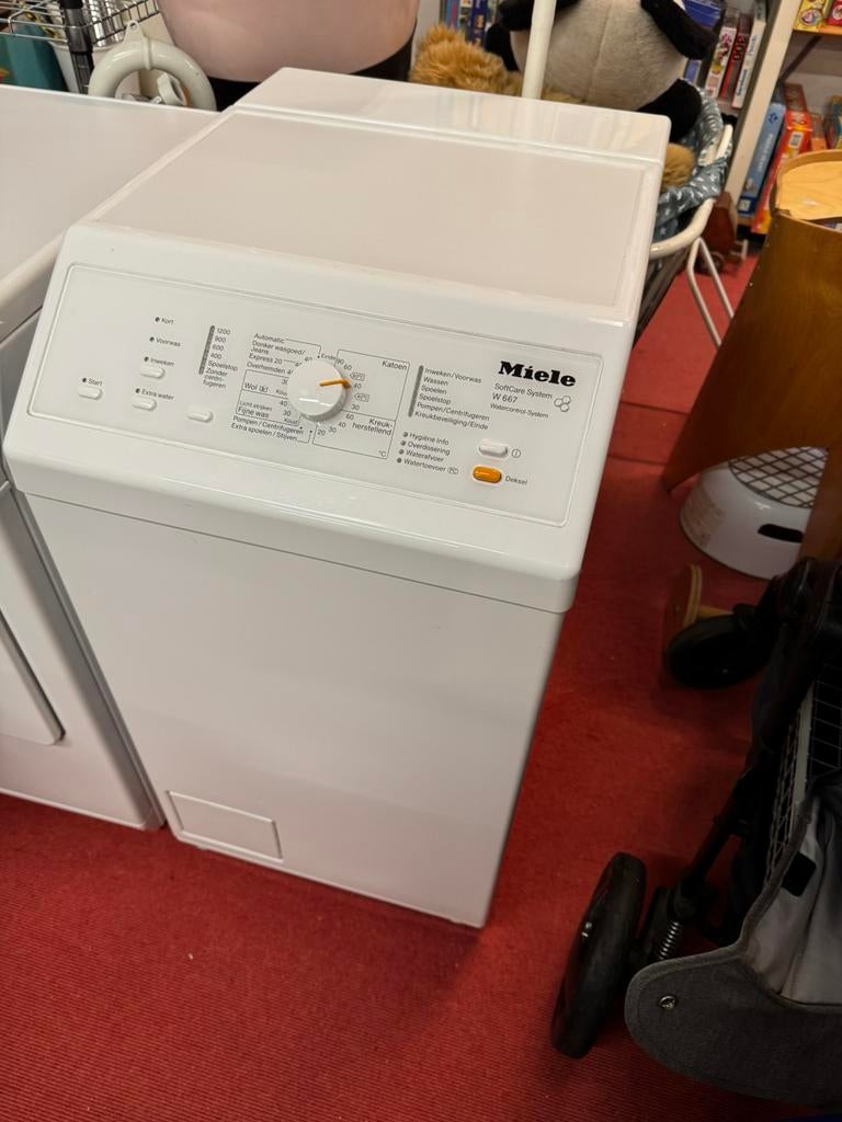 Miele wasmachine W667 in zeer nette staato, Witgoed en Apparatuur, Wasmachines, Ophalen, Miele, Gebruikt, Bovenlader