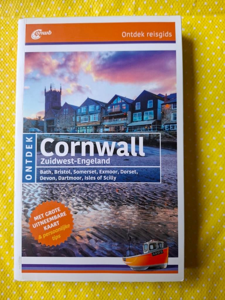 ANWB ontdek reisgids  Cornwall, ZuidWest-Engeland, Gelezen, Europa, Ophalen of Verzenden, Reisgids of -boek