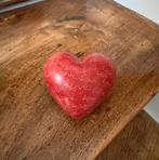 Hart speksteen met tekst ‘Love’, Ophalen of Verzenden, Zo goed als nieuw