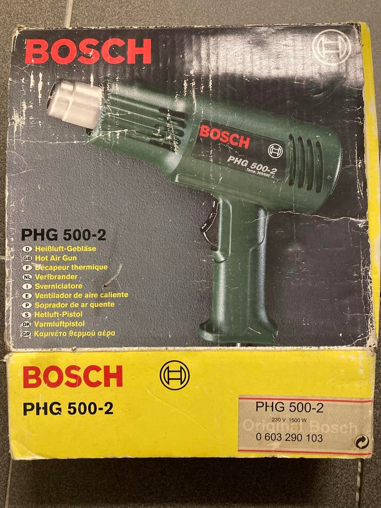 Bosch verfbrander PHG 500-2, Doe-het-zelf en Verbouw, Ophalen, Gebruikt