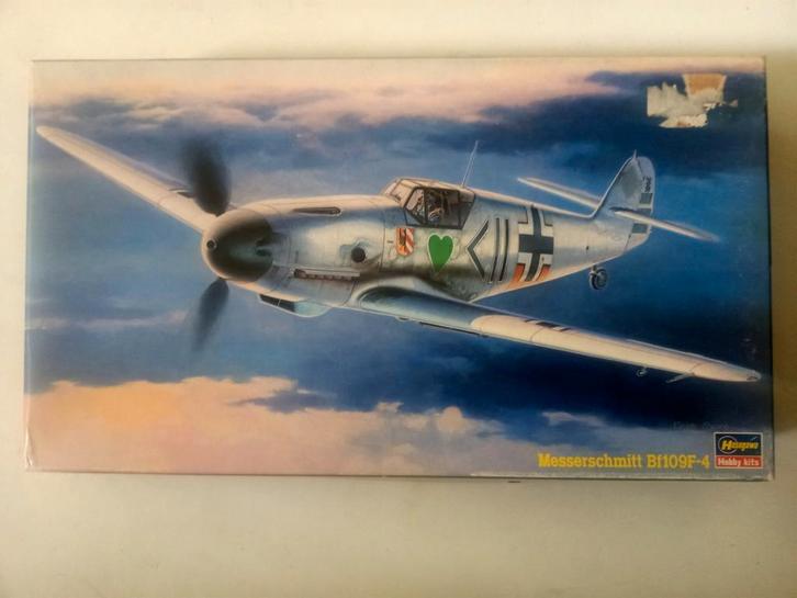 Hasegawa 1/48 Messerschmitt BF109F-4, Hobby en Vrije tijd, Modelbouw | Vliegtuigen en Helikopters, Ophalen of Verzenden