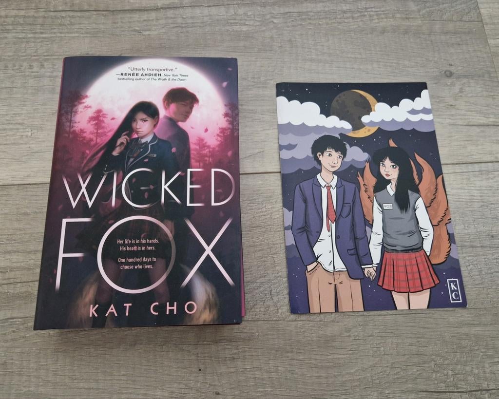 Fairyloot wicked fox kat cho fantasy boek Gesigneerd engels, Ophalen of Verzenden, Zo goed als nieuw