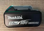 Nieuwe Makita 5.0 Ah 18V Accu Origineel, Ophalen of Verzenden, Nieuw