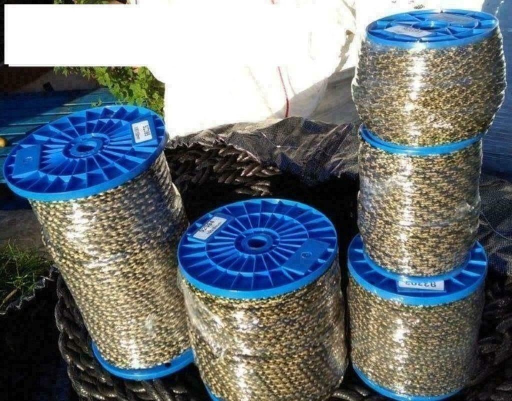 Camouflage touw gevlochten koord, Info@alletouw.nl, Nieuw, Ophalen of Verzenden, Trekwei 13