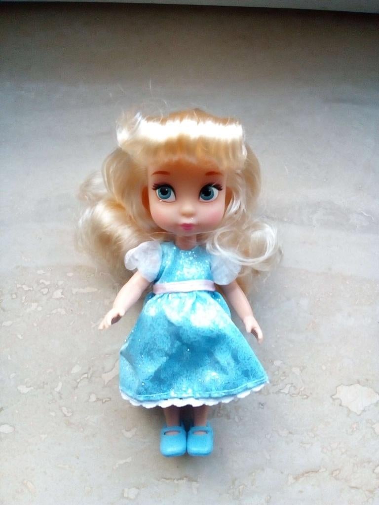 Disney - animator poppetje Assepoester blauwe jurk - nieuw, Ophalen of Verzenden, Assepoester of Belle, Nieuw, Overige typen