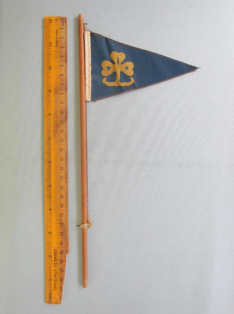 Padvinderij Scouting 50-er/60-er jaren vlaggetje, tafelvlag, Verzamelen, Ophalen of Verzenden, Gebruikt, Overige typen
