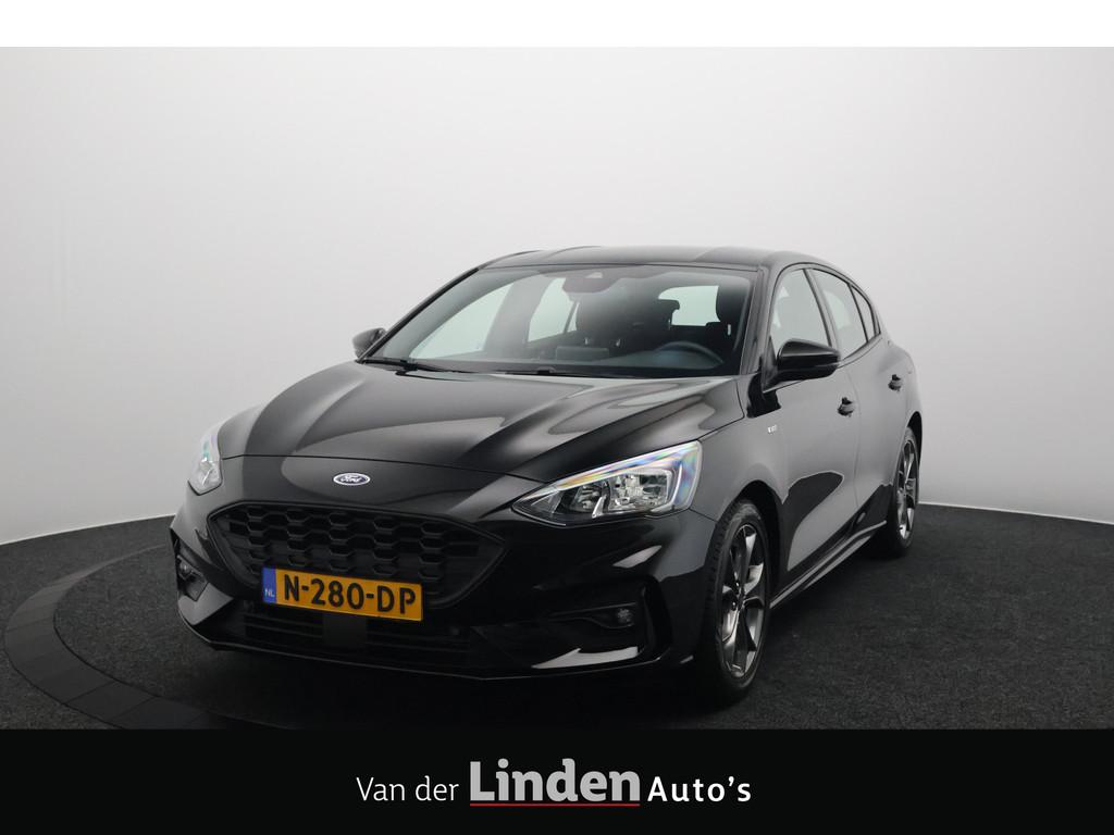 Ford Focus 1.0 EcoBoost 126PK ST Line Business | Bang & Oluf, Auto's, Ford, Stof, Gebruikt, Zwart, Origineel Nederlands