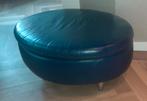 Poef, Ophalen, Gebruikt, Leer, 75 tot 100 cm