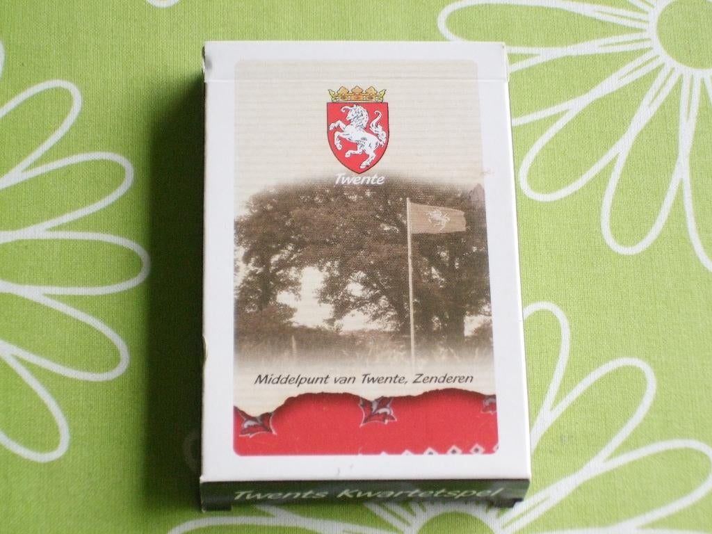 Twents Kwartet spel (zwarte uitvoering), Ophalen of Verzenden, Nieuw, Kwartet(ten)