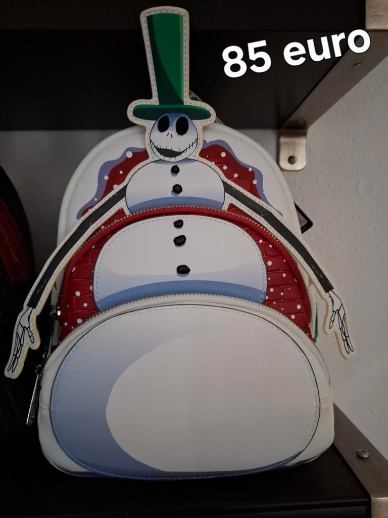 Disney loungefly nbc jack skellington sneeuwpop, Verzamelen, Disney, Ophalen, Mickey Mouse, Nieuw, Beeldje of Figuurtje