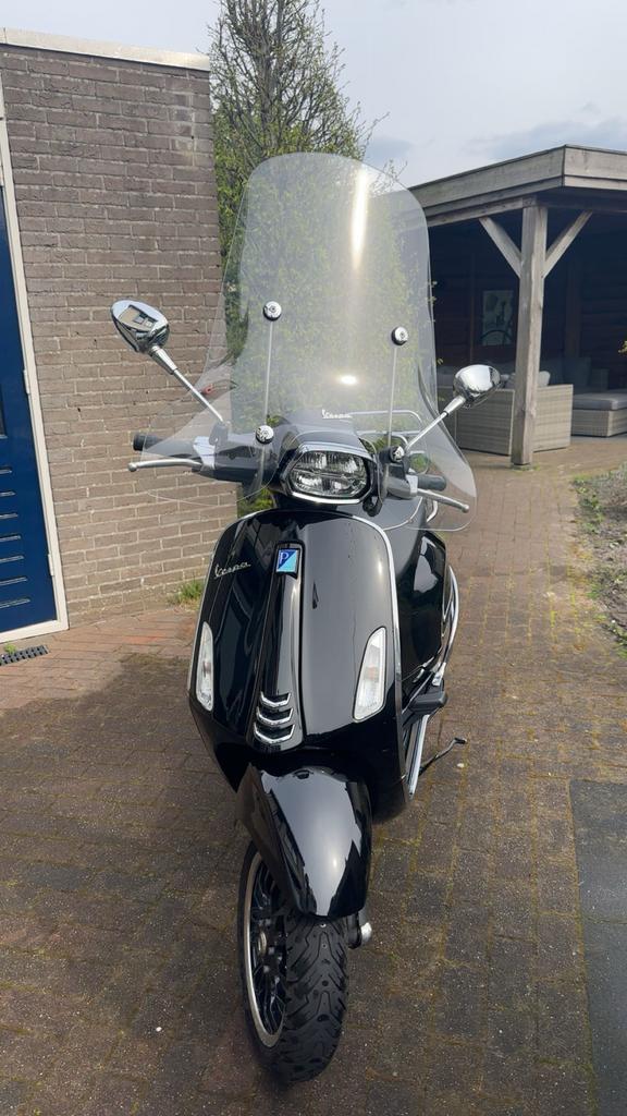 Vespa Sprint 2021 Zwart, Ophalen, Gebruikt, Maximaal 45 km/u, Vespa S