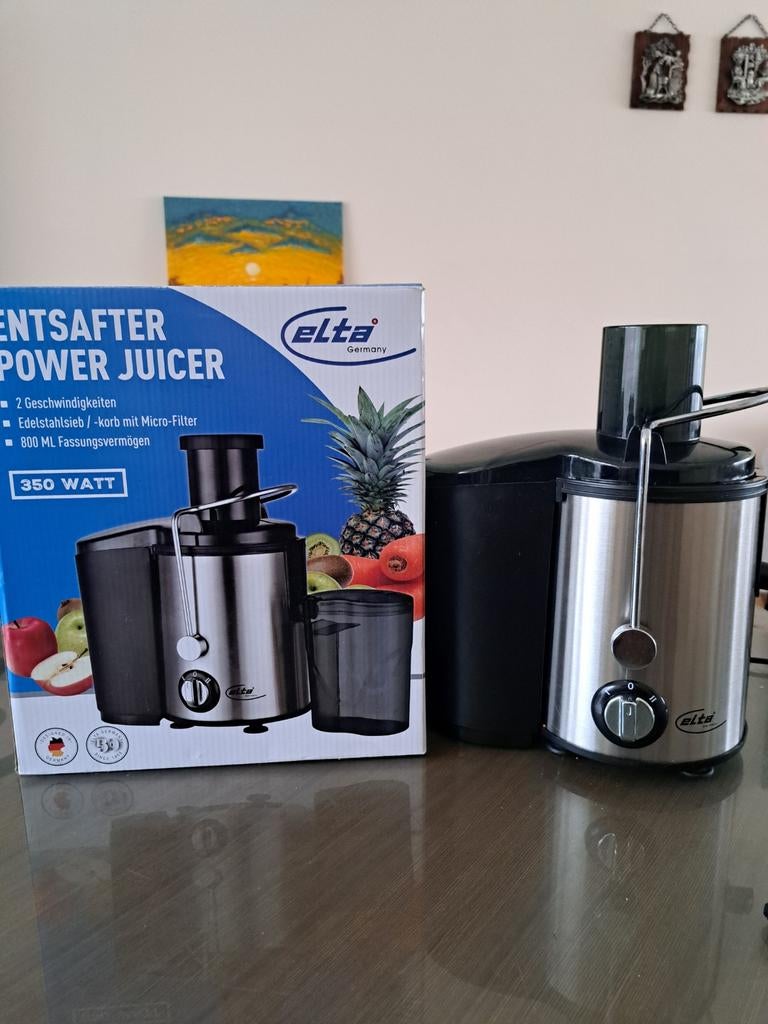 Elta Power Juicer sapcentrifuge/sapmaschiene, Ophalen of Verzenden, Nieuw, Sapcentrifuge