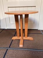 Retro bijzet tafel, Huis en Inrichting, Ophalen, Minder dan 55 cm, Gebruikt, Rond