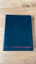 Mapje bewaarmap ringband voor visitekaartjes, Ophalen of Verzenden, 2000 tot heden, Visitekaartje