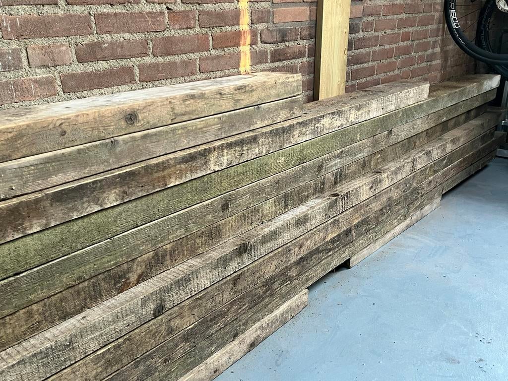 Partij balken, Ophalen, Gebruikt, Balk, Overige houtsoorten