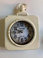 Vintage Klok op Batterijen - Decoratief, Ophalen of Verzenden, Gebruikt, Analoog, Wandklok