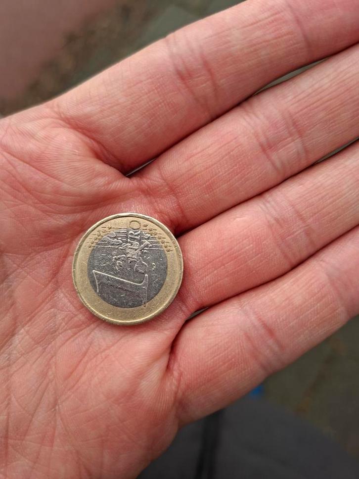 Zeldzame 1 Euro munt Frankrijk 2001, Postzegels en Munten, Munten | Europa | Euromunten, Losse munt, 1 euro, Frankrijk, Ophalen