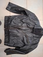 Heren Leren Jas - Maat 54 - Donkerbruin - Dik Leer, Maat 52/54 (L), Bruin, Ophalen of Verzenden, Zo goed als nieuw