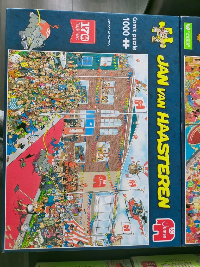 Jan van Haasteren Jumbo's Anniversary 1000 stukjes, Ophalen of Verzenden