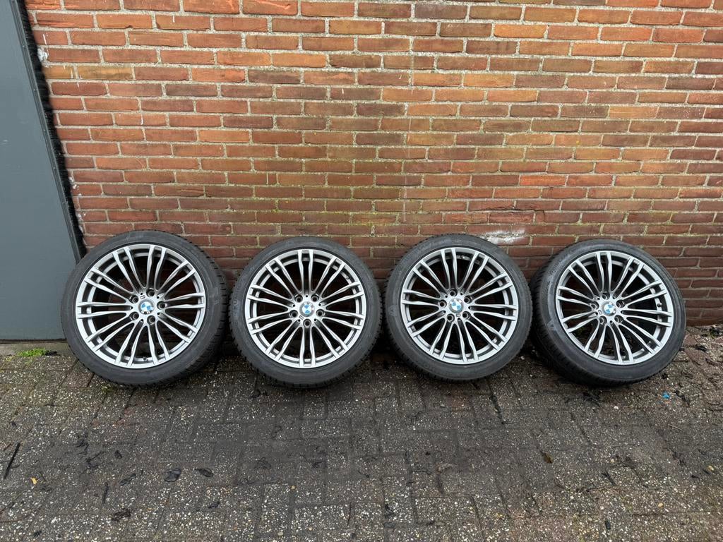 BMW M5 velgenset met winterbanden, 19 inch, Gebruikt, 275 mm, Banden en Velgen