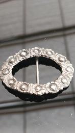 Antieke zilveren gesp, 200 jaar oud, Ophalen of Verzenden, Zilver