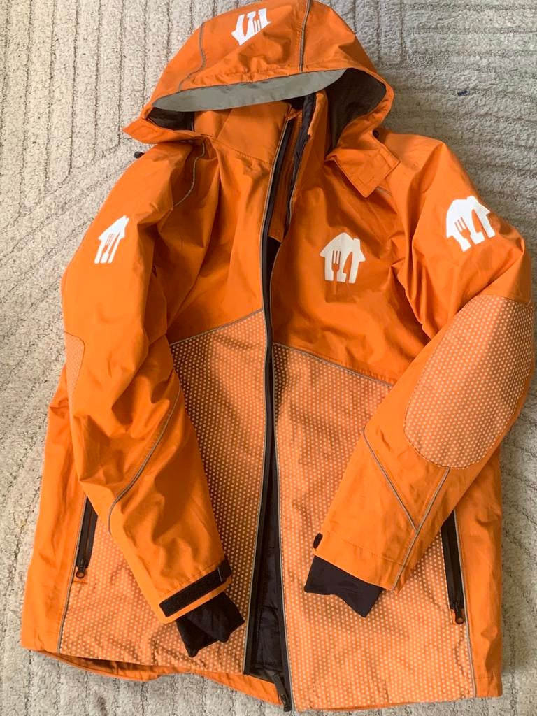 Thuisbezorgd jas, Ophalen of Verzenden, Zo goed als nieuw, Maat 56/58 (XL), Jack