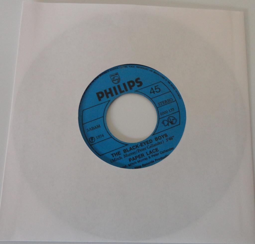 Paper Lace > The Black Eyed Boys, Gebruikt, 7 inch, Single, Ophalen of Verzenden