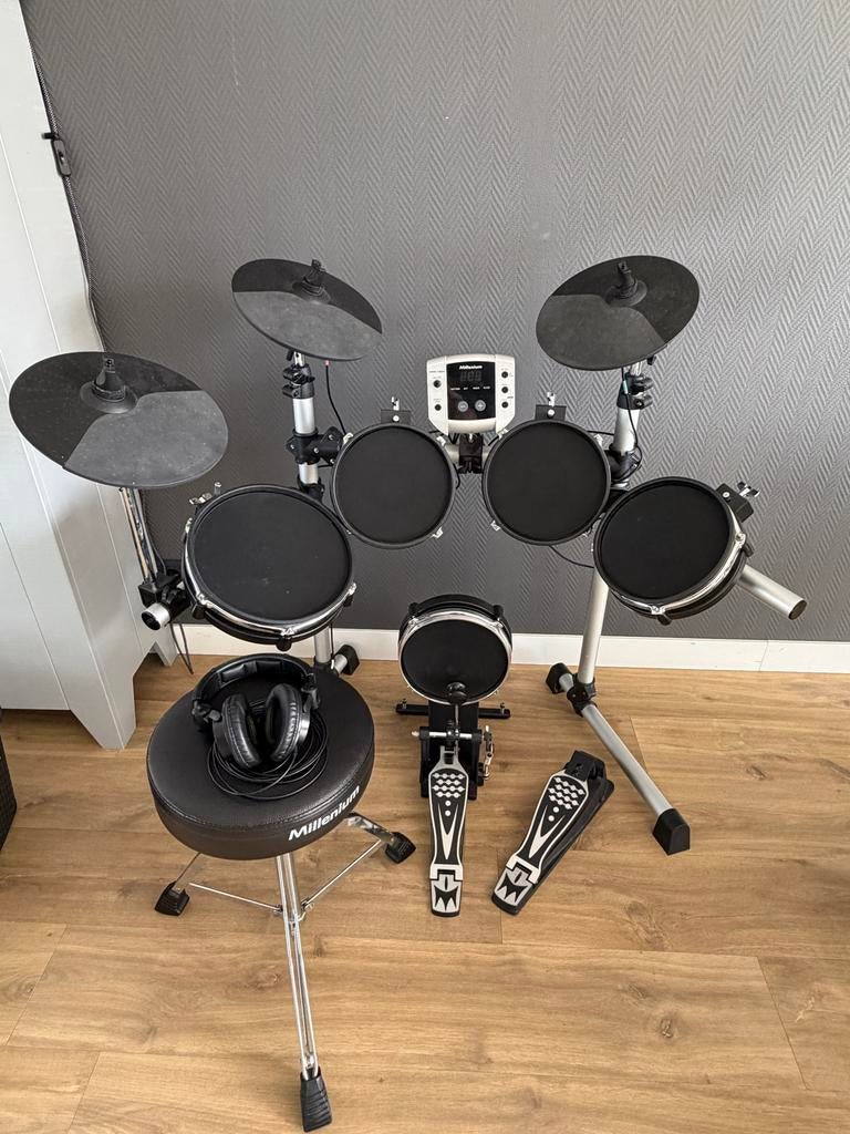Millenium HD-120 E-Drum Set - Compleet drumstel, Ophalen of Verzenden, Zo goed als nieuw, Overige merken, Elektronisch