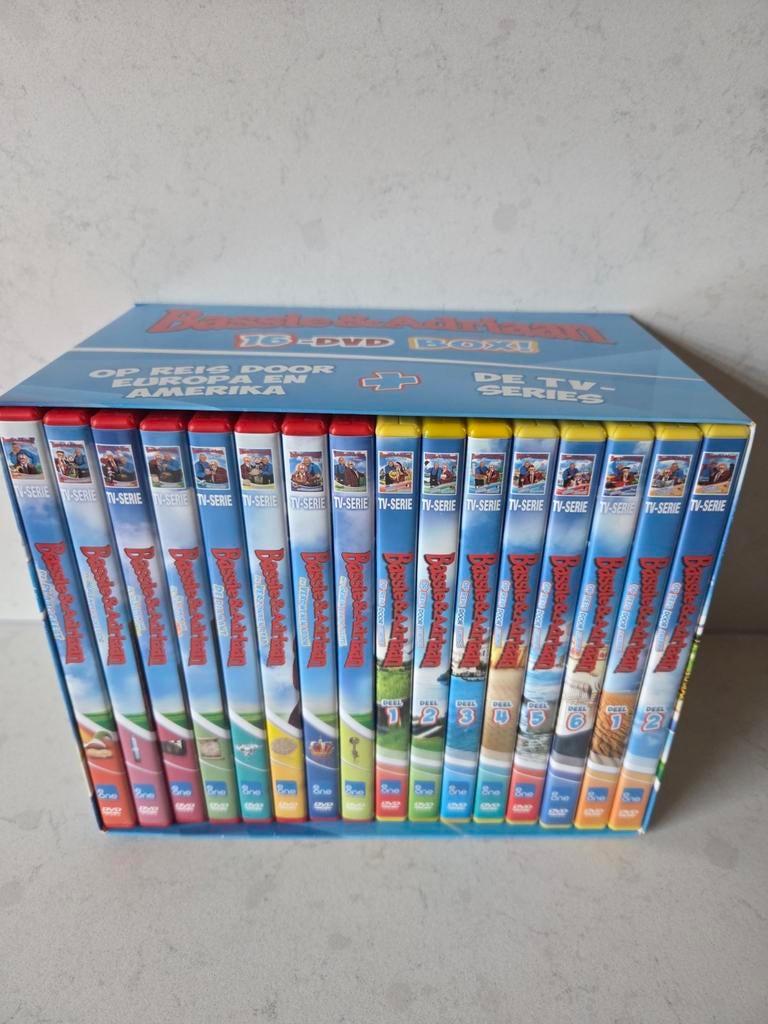 Bassie en Adriaan - 16dvd boxset, Cd's en Dvd's, Dvd's | Kinderen en Jeugd, Alle leeftijden, Ophalen of Verzenden, Zo goed als nieuw