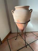 mooie tuinvaas, Ophalen of Verzenden, Zo goed als nieuw, Rond, Minder dan 25 cm