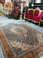 Handgeknoopt Perzisch tapijt vloerkleed wol oranje 305x200