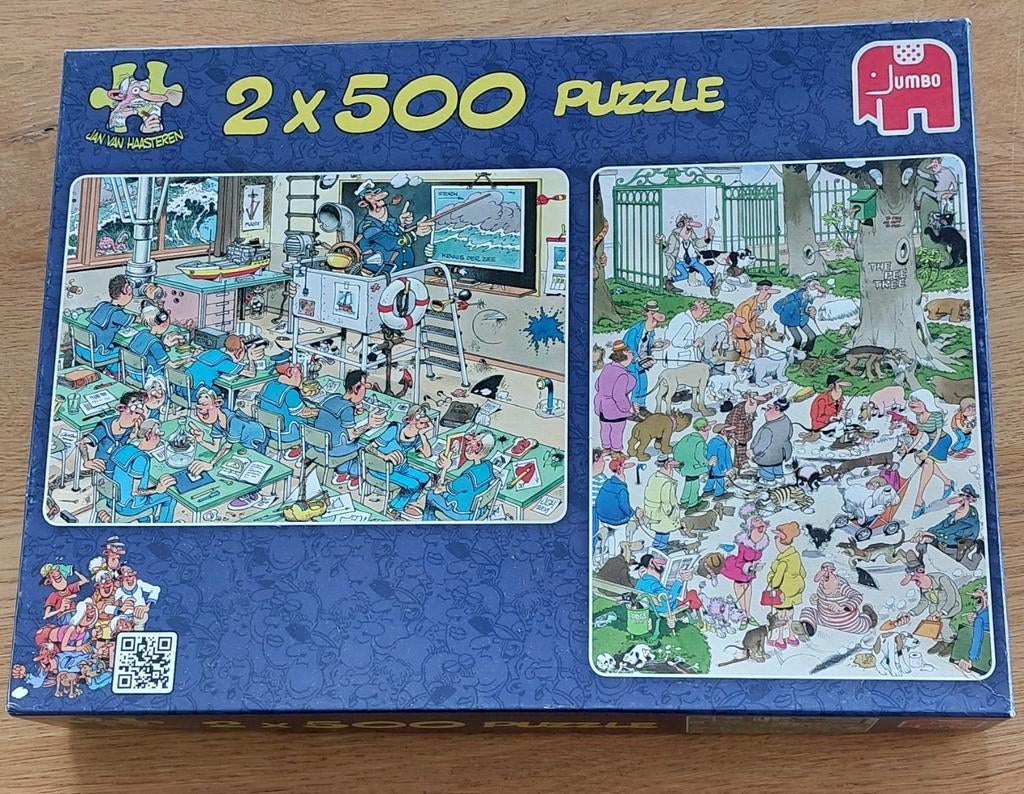 Jan van haasteren puzzel the pee tree navy cadet training, Ophalen of Verzenden, 500 t/m 1500 stukjes, Zo goed als nieuw