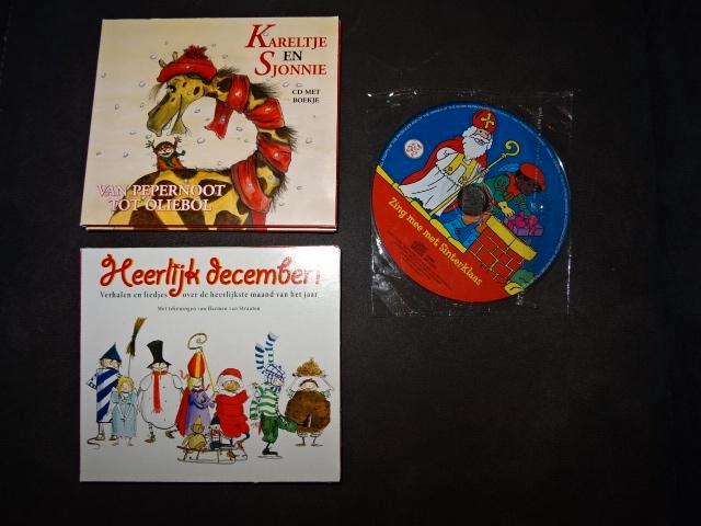 4x cd sinterklaas/kerst, Diversen, Sinterklaas, Gebruikt, Ophalen of Verzenden