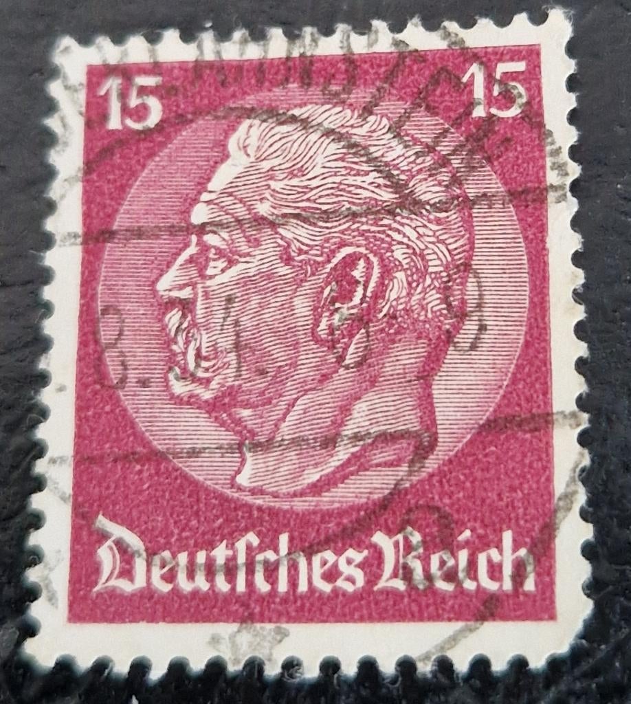 Duitsland 1934 - Yvert 491 -  Paul von Hindenburg, Postzegels en Munten, Postzegels | Europa | Duitsland, Ophalen of Verzenden