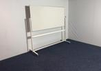 5 x Verrijdbaar whiteboard, wit, 200 x 100 cm., Diversen, Schoolborden, Ophalen, Mobiel, Gebruikt, Whiteboard