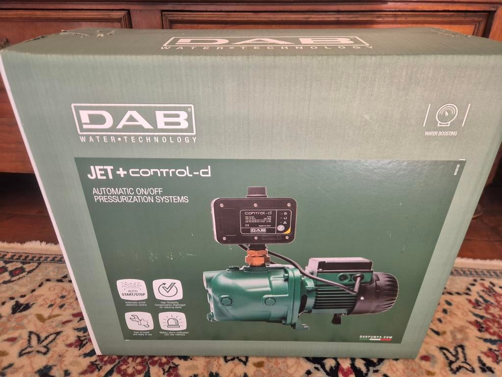 DAB Jet 102 M/82 M Beregeningspomp met Control-D, Ophalen of Verzenden