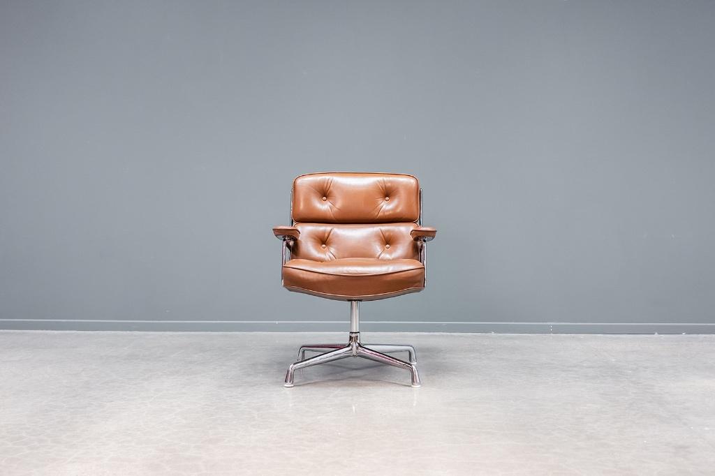 Eames ES108 lobby chair, 80’s, Ophalen of Verzenden, Zwart