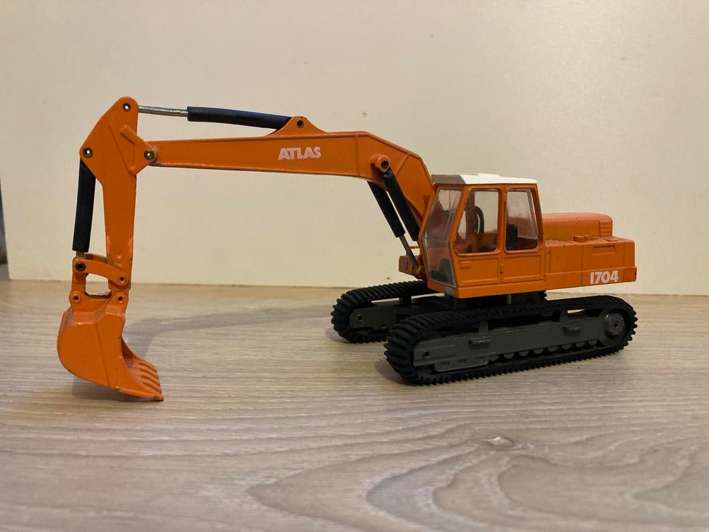 Atlas 1704 model graafmachine, Hobby en Vrije tijd, Modelauto's | 1:50, Ophalen of Verzenden, Gebruikt, Overige typen, Overige merken
