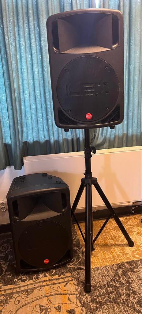Te Huur: Lem luidsprekerset, Audio, Tv en Foto, Luidsprekers, Gebruikt, 120 watt of meer, Front, Rear of Stereo speakers, Ophalen