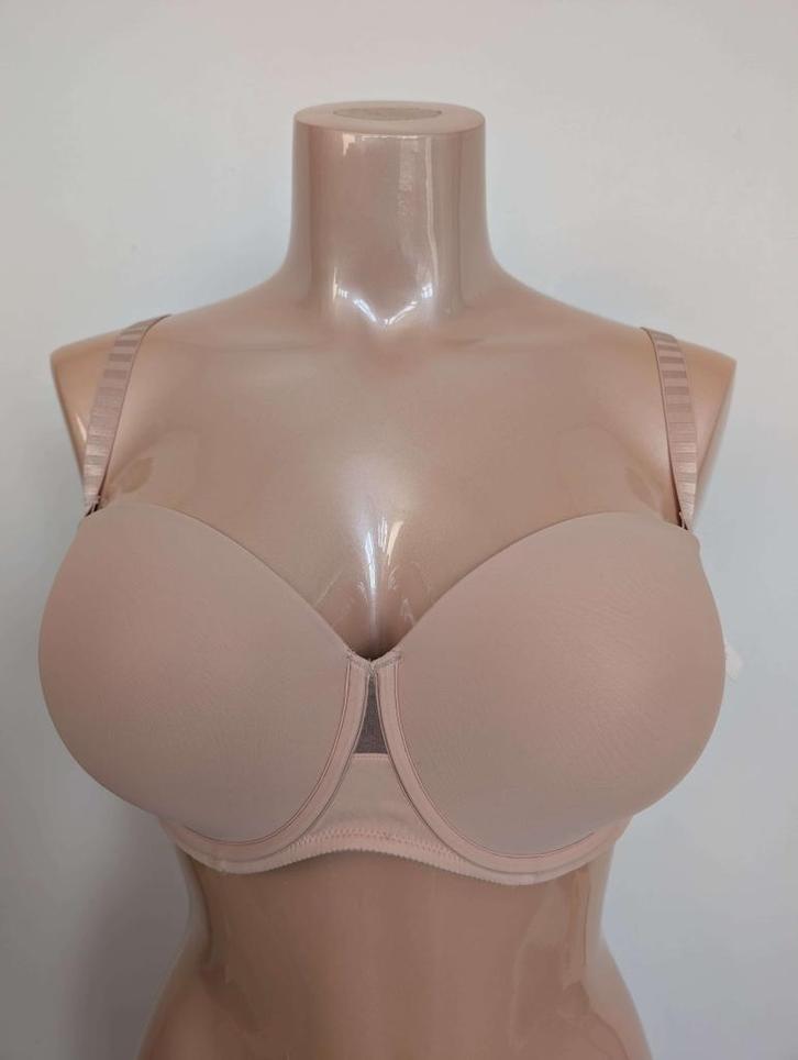Nieuw chantelle strapless bh 70d 75d 80d 85d 90d 70e 75e 80e, Kleding | Dames, Ondergoed en Lingerie, BH, Beige, Ophalen of Verzenden