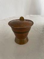 Koperen potje met deksel, Ophalen of Verzenden, Koper